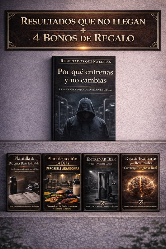 🧠 Resultados que No Llegan: Dejá de entrenar a ciegas. Empezá a progresar.